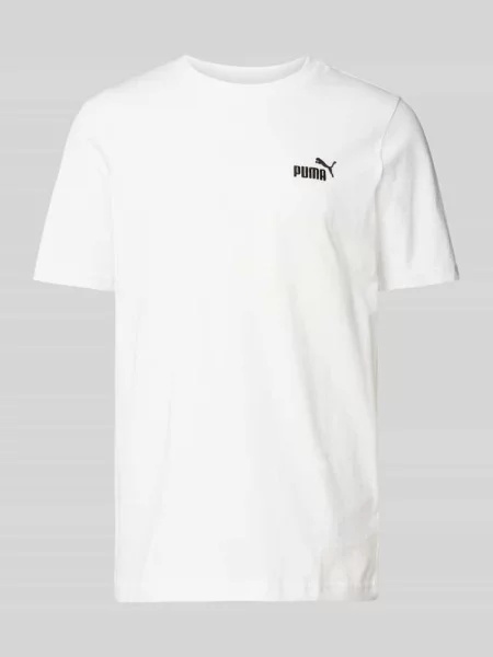 PUMA koszulka Essentials z małym logo No. 1 Odzież S biały
