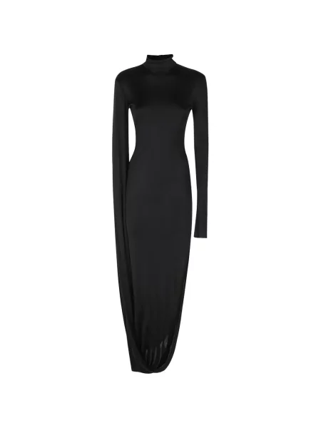 Lung rochie Giuseppe Di Morabito drapată negru