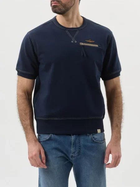Футболка Aeronautica Militare синя