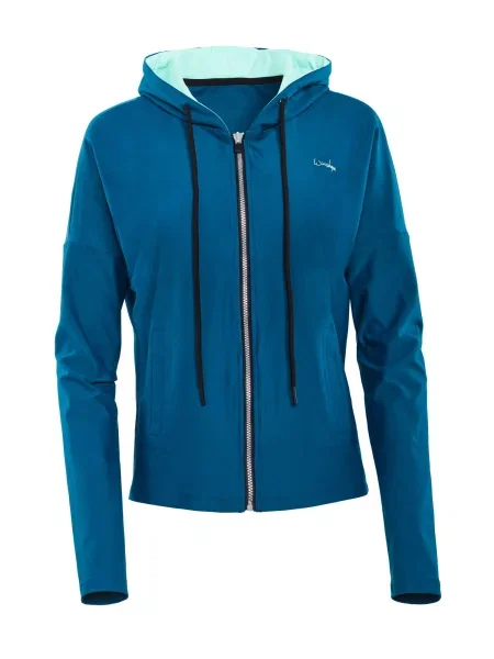 Winshape Športna jakna / temno zelena