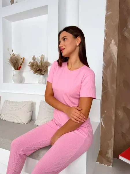 Піжама Uaclothes рожевий