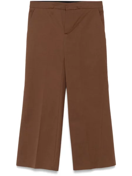 Pantaloni Semicouture maro