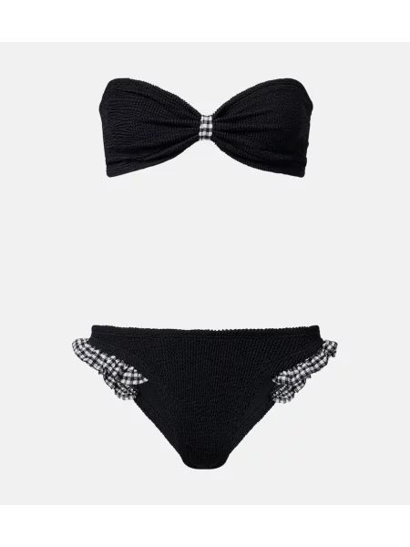 Bikini Hunza G crna