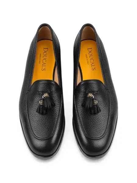 Pantofi loafer Doucal's din piele negru