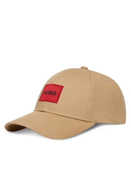 HUGO Șapcă / roșu / negru bej