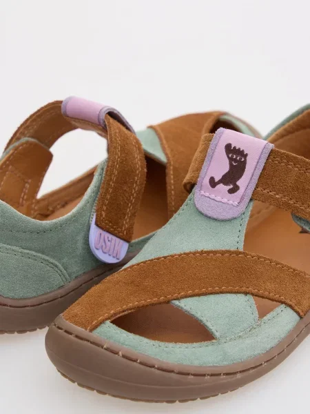 Детские сандалии Osik Barefoot зеленые