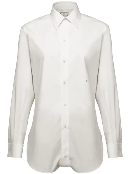Cămașă Maison Margiela din poplin alb