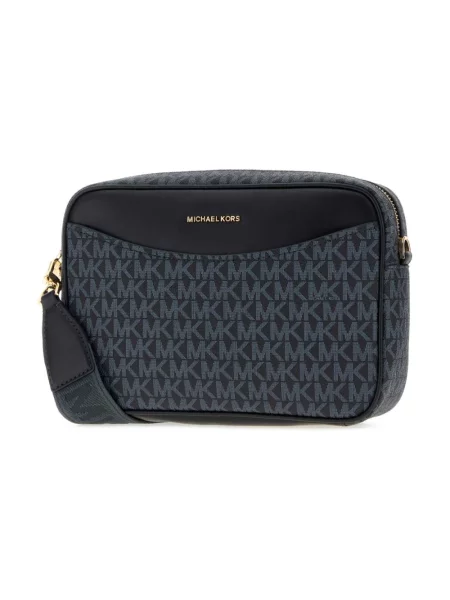 Torebka crossbody Michael Kors skórzana niebieska
