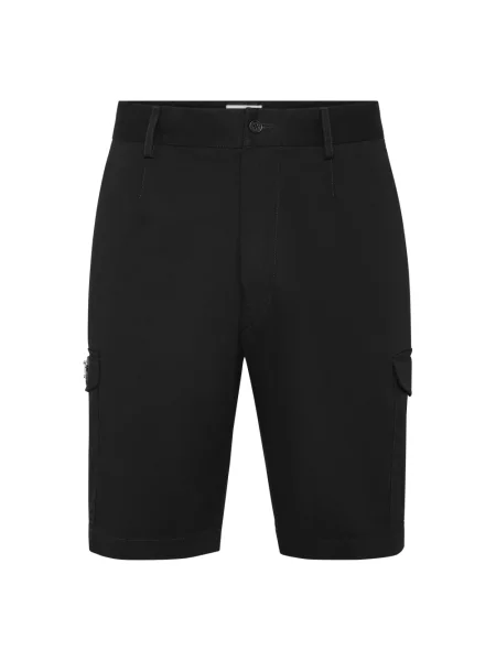 Szorty cargo Philipp Plein czarne