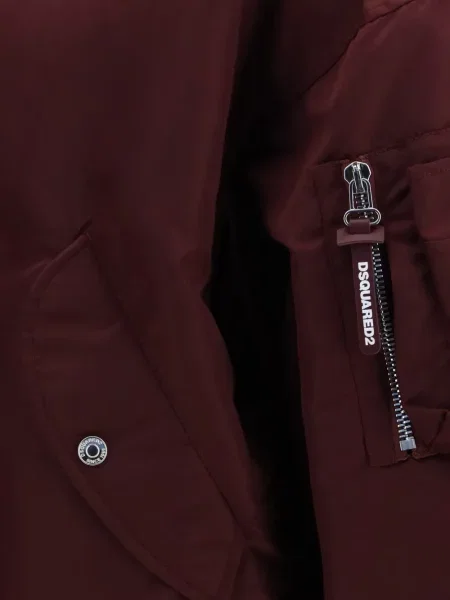 Geacă bomber Dsquared2 cu autograf roșu