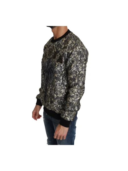 Sweter Dolce And Gabbana żakardowy