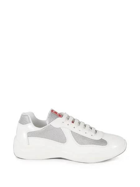 Sneakerși Prada alb