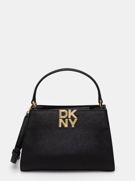 DKNY geantă crossbody de damă din piele FOSTER negru