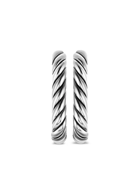 Cercei David Yurman argintiu