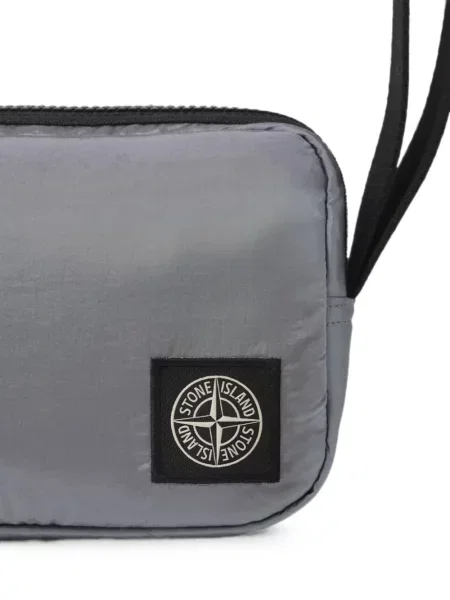 Geantă Stone Island cu strasuri gri