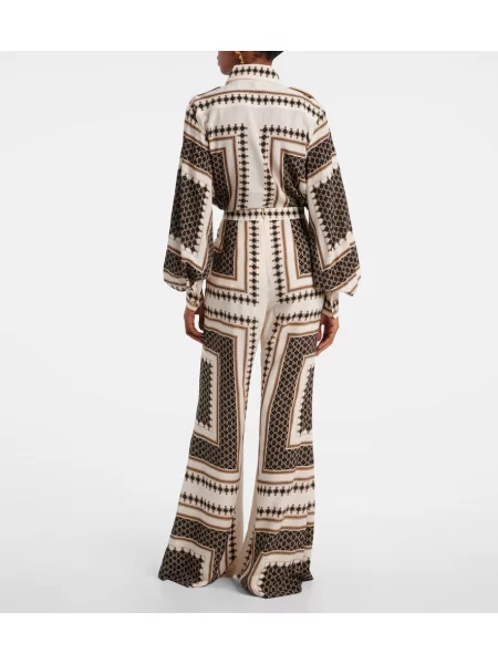 Pantaloni Zimmermann bej