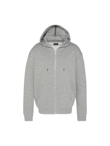 Bluza z kapturem Schott Nyc z kapturem szara