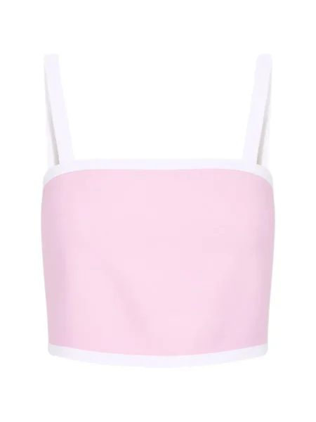 Top Iceberg o krotszym kroju różowy