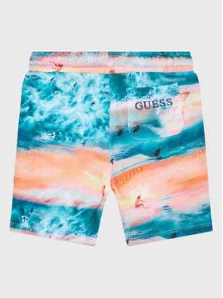 Sportovní kraťasy Guess oranžové