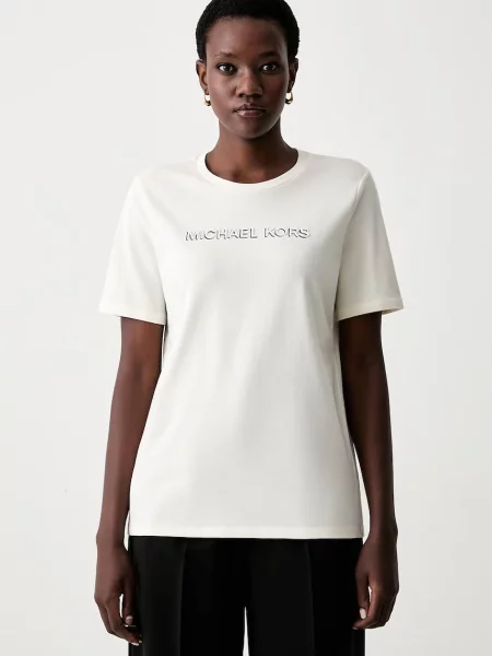 MICHAEL Michael Kors tricou pentru femei din bej