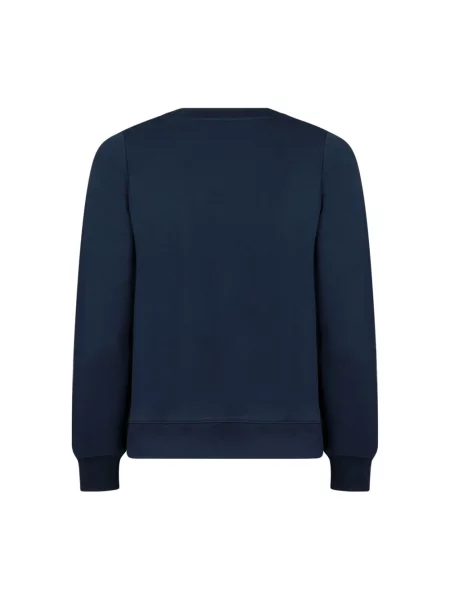 Bluza A.p.c. z logo niebieska