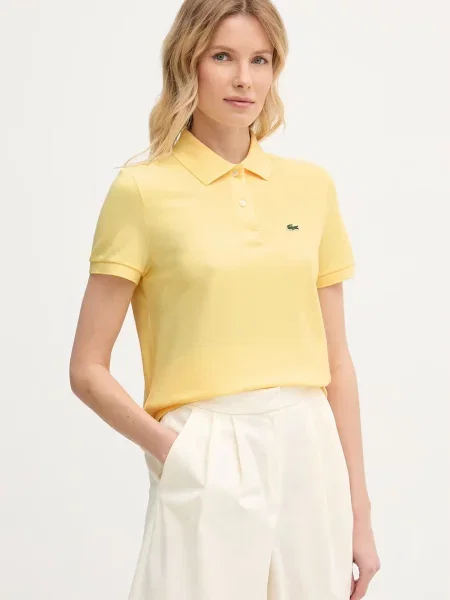 Lacoste polo żółta