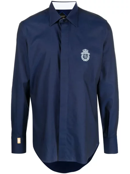 Košulja Billionaire s printom plava