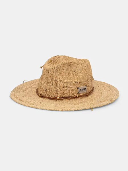LE SH KA headwear pălărie de paie pentru femei bej