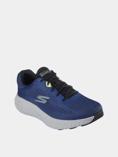 Кожаные кроссовки для бега Skechers для бега синие