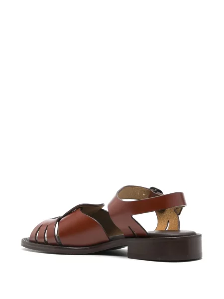 Sandale Hereu din piele maro