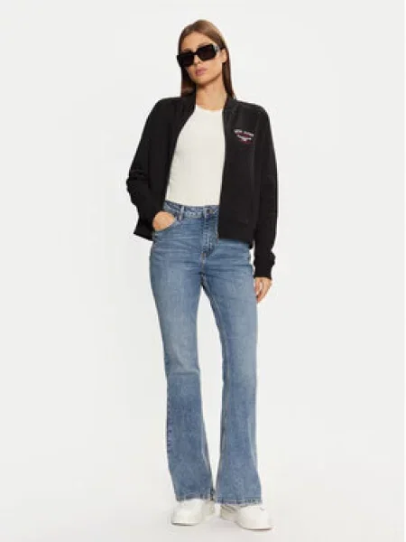 Guess Jeans Mikina černá