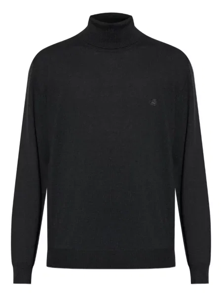 Haftowany golf golf Etro czarny