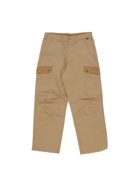 Spodnie cargo The Hundreds beżowe