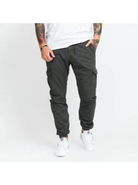 Běžecké tepláky Urban Classics šedé