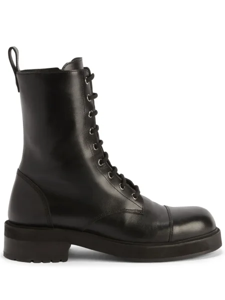 Cizme scurte Giuseppe Zanotti din piele negru