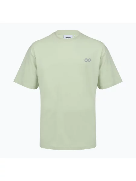 Tricou pentru bărbați PROSTO Big Log Infinity mint green verde