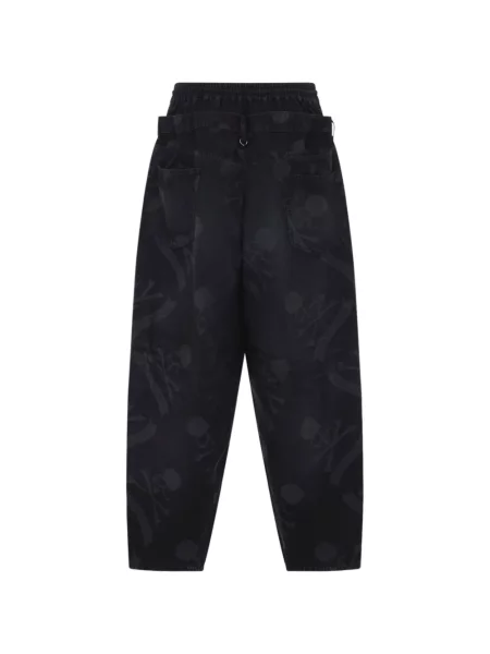 Blugi Mastermind World cu imagine negru