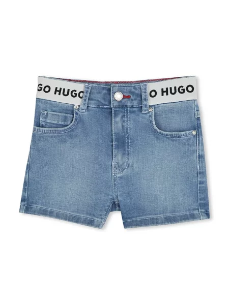 HUGO Дитячі джинсові шорти