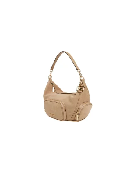 Torebka Michael Kors skórzana beżowa