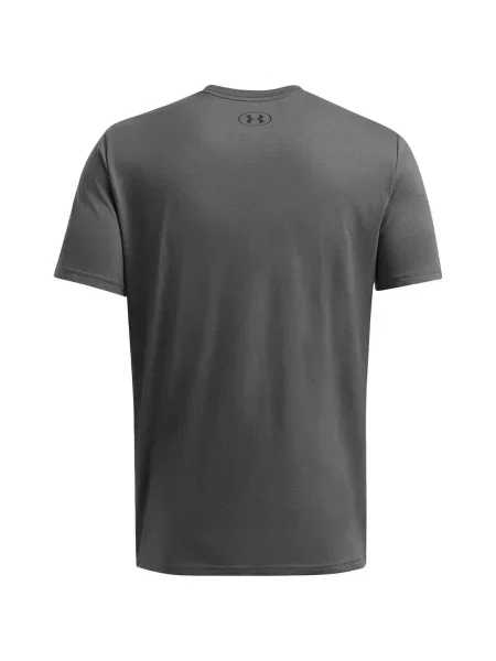 Pánske tréningové tričko Under Armour GL Foundation Update castlerock/white/black biela