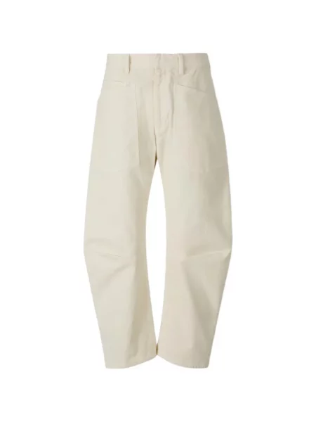 Pantaloni Nili Lotan de catifea cord
