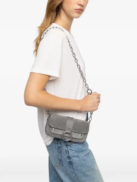 Πορτοφόλι Zadig&voltaire σουέτ γκρι