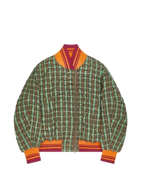 Geacă bomber Dries Van Noten verde