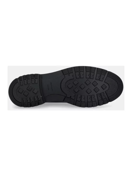 Loafersy Gant skórzane czarne