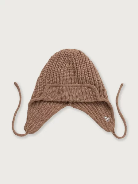 Kangol căciulă cu urechi pentru femei cu amestec de lână TRAPPER MIXED maro