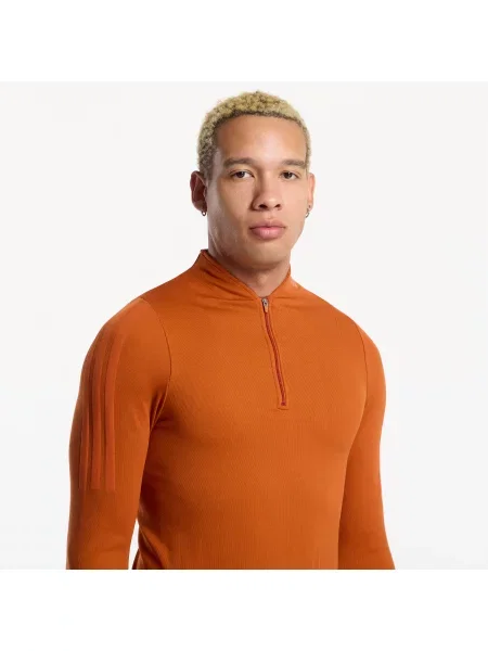 T-shirt adidas x entire studios Uniform Flatknit Long sleeve Fox Red XS czerwona
