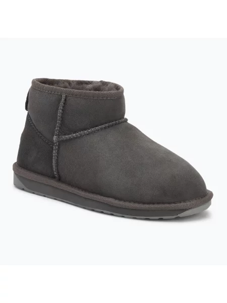 Dámske snehové topánky EMU Australia Stinger Micro charcoal sivá