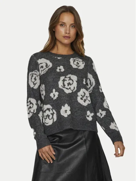 Vila Pulover Siya gri