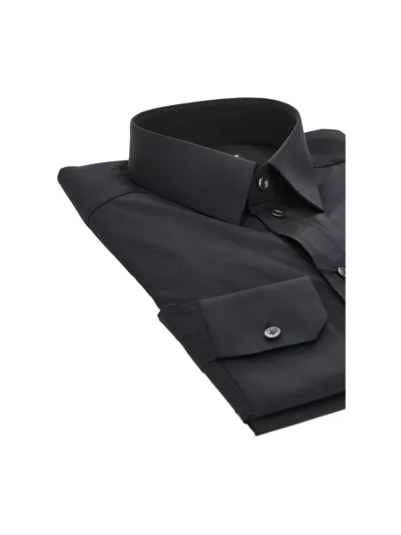Koszula Dolce And Gabbana popelinowa czarna