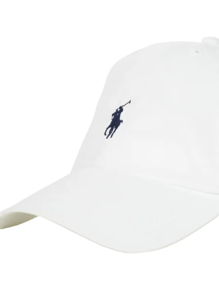 Șapcă Polo Ralph Lauren cu autograf alb